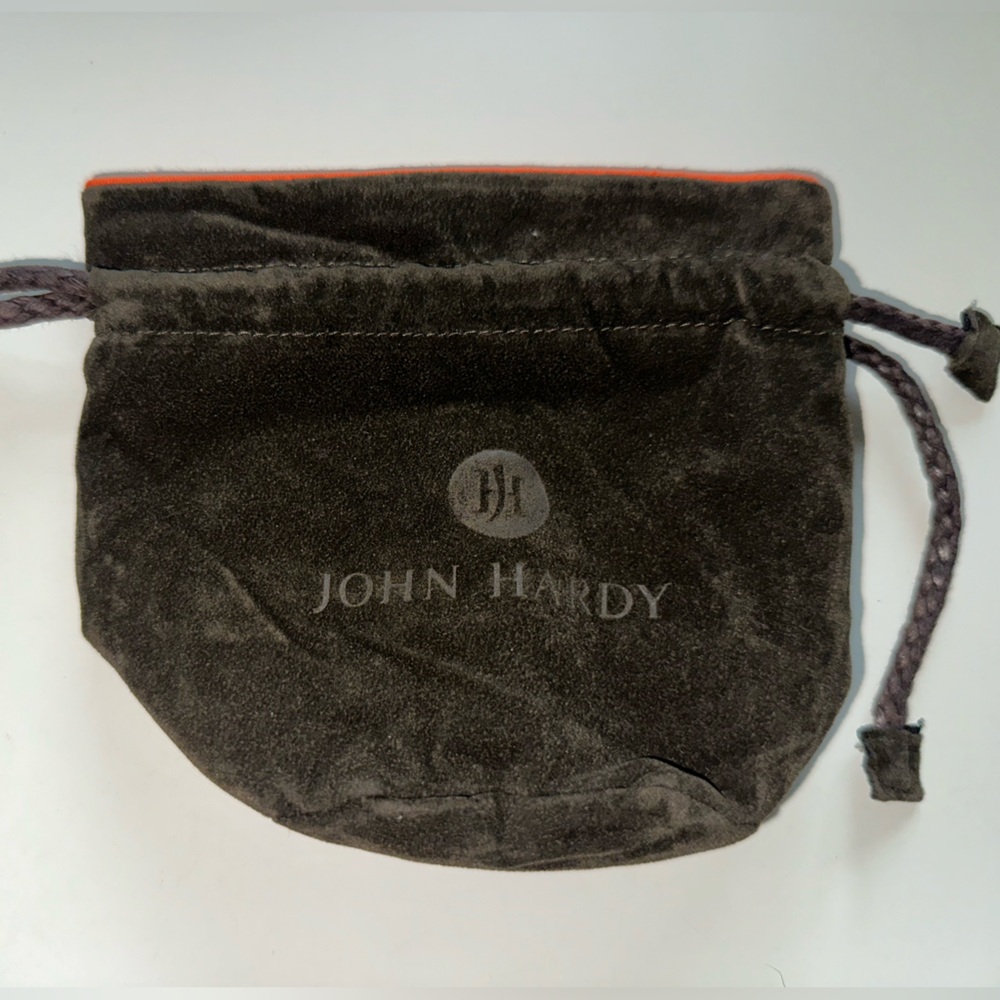 John Hardy Large Velvet Drawstring Jewelry Bag